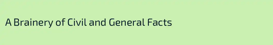 A Brainery of Civil and General Facts